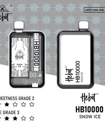 【喜貝 Hebat】10000口拋棄式電子煙 LED顯示屏 可充電 多口味選擇 台灣現貨速發